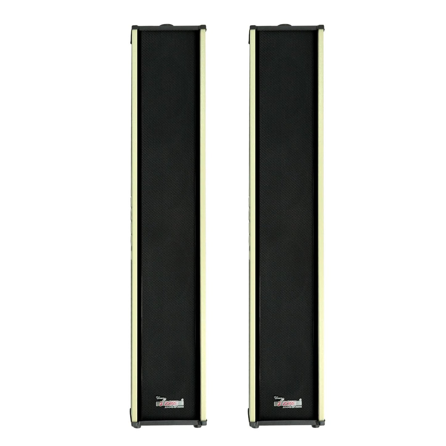 5Core Outdoor Speakers Stereo in Wall 300W Peak Passive Home Audio System